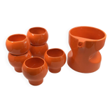 Ceramic bowl/pitcher set • Georges Lanteri for ARP • Circa 70