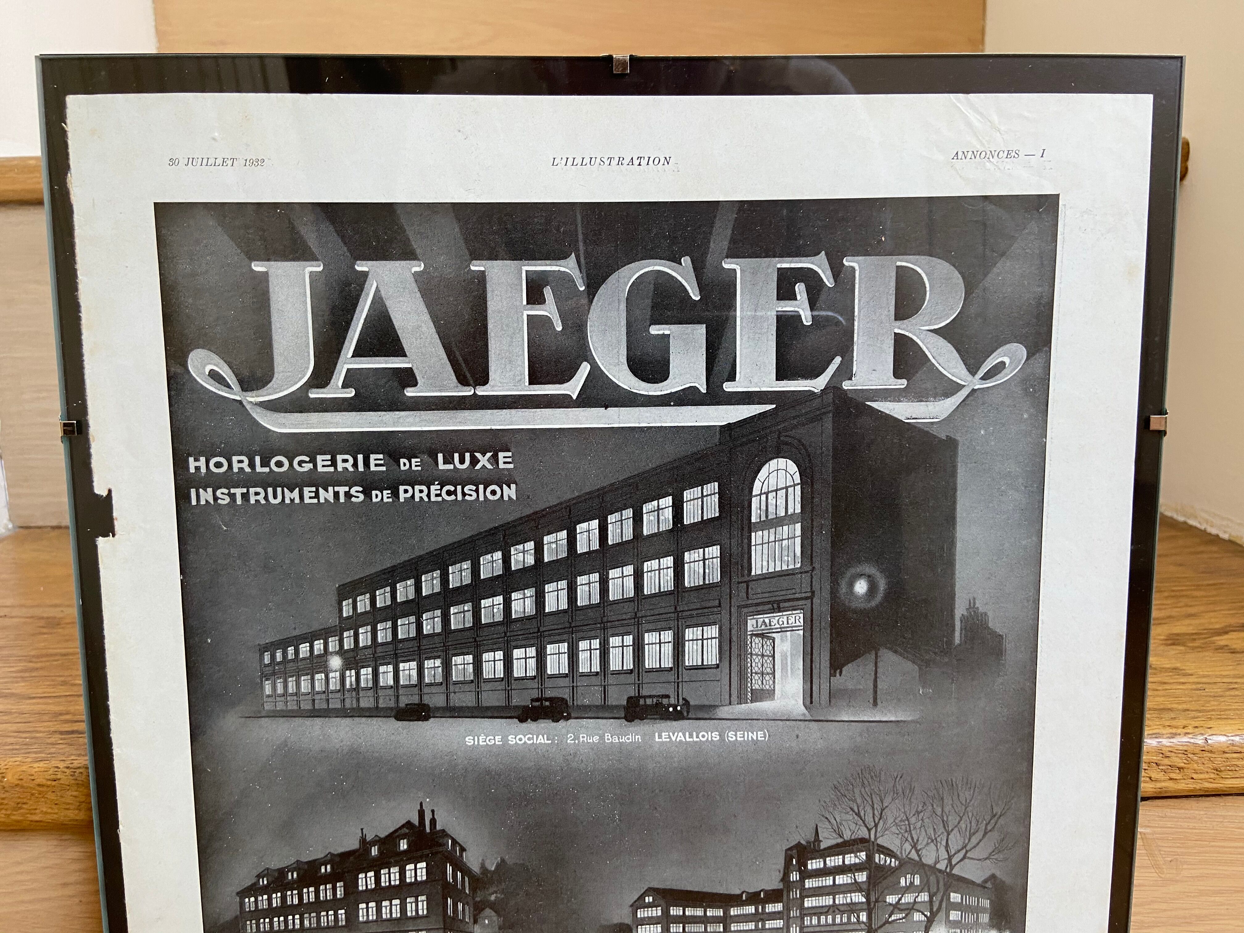 Jaeger advertising poster July 30, 1932