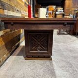 Art Deco oak table - Modernist design 1940