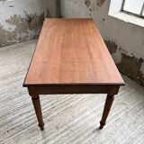 Turned leg cherry table 160cm