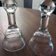 2 verres de chai pour dégustation vin