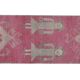 Vintage Turkish rug from Oushak, hand-woven 96x318 cm