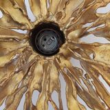 Pair of wall lamps signed moerenhout, belgium 1970s