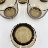 Arcopal smoked glass set