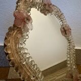 Murano glass mirror from the 60s