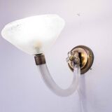 Vintage Venini Wall Murano Glass Light, 1960