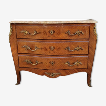 Louis xv style chest of drawers