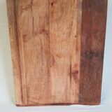 Wall shelf 3 shelves + 4 hooks cast iron polychrome wood