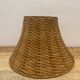 Vintage rattan pendant light