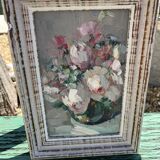 Flower painting signed Louis Pastour