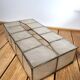 Mother-of-pearl and brass tissue box