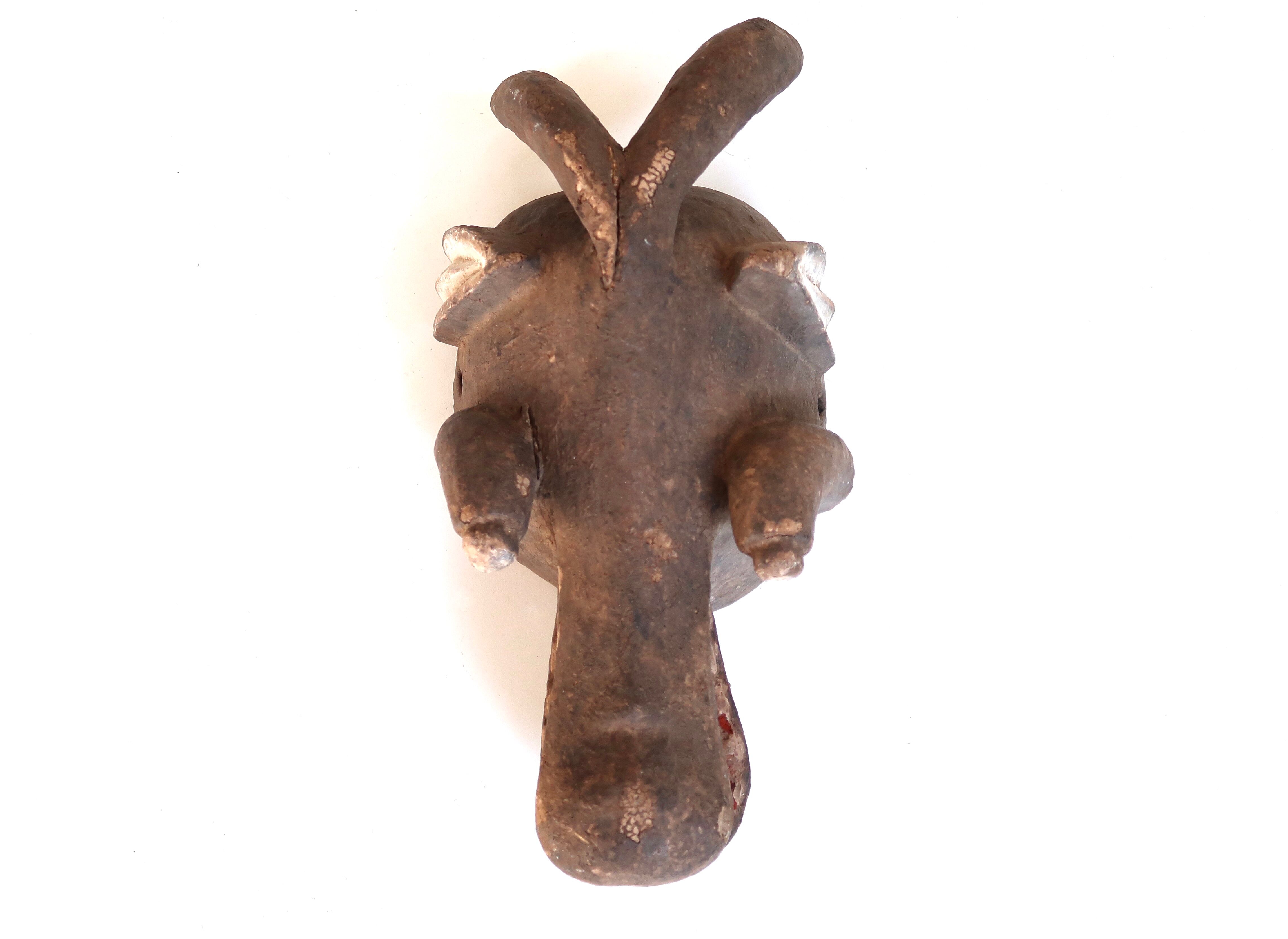 African Mambila Mask from Nigeria, 1980s