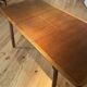 Vintage Scandinavian oak table "Mette"