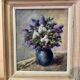 Painting Still Life with Lilacs 20th Century