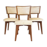 Suite de 3 chaises vintage