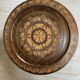 Carved wooden tray