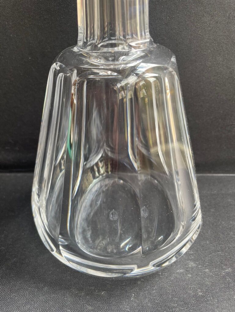Carafe stamped Baccarat service Talleyrand