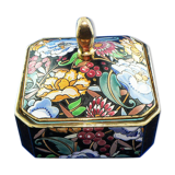 Candy box in earthenware Boch Brothers Kéramis Raymond Chevalier circa 1935