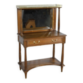 Table console en merisier, style Louis XVI, fin XIXème