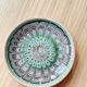 Romanian handicraft ceramic plate
