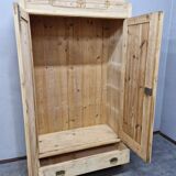 Beautiful Art Nouveau wardrobe with mirror