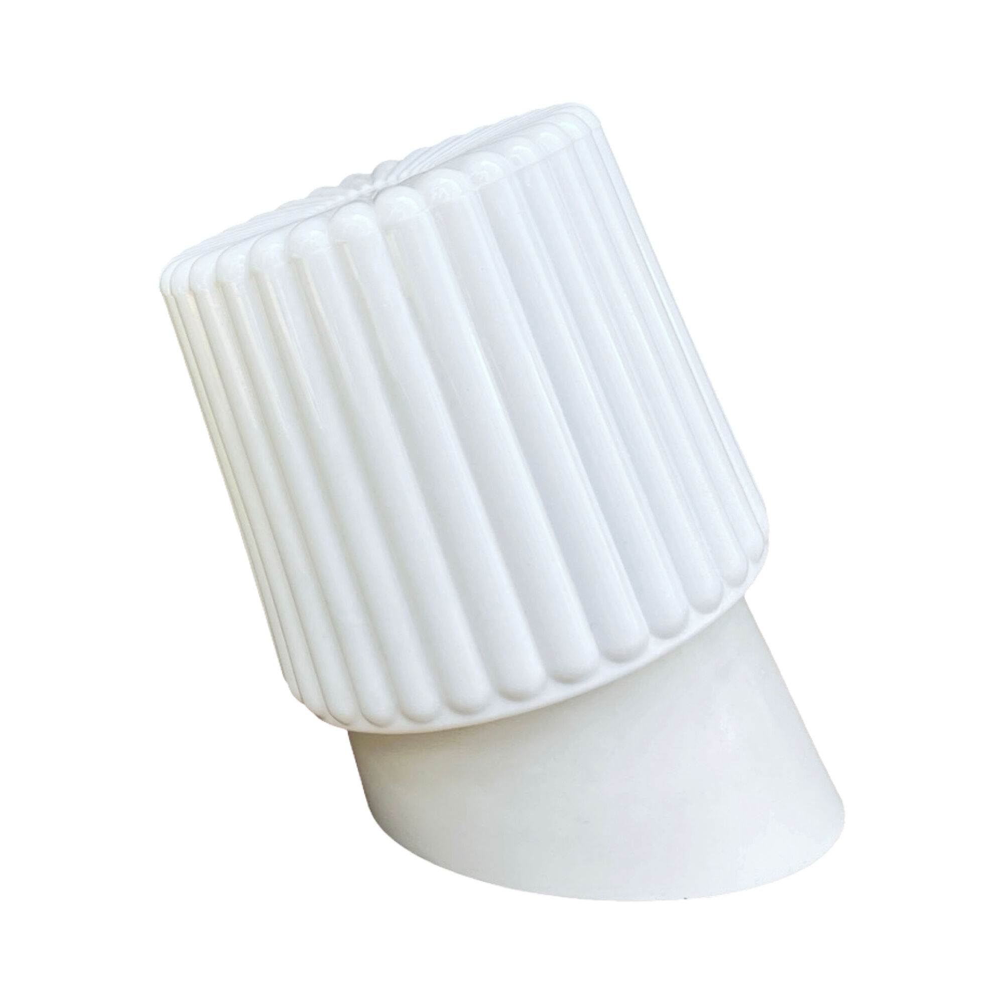 White wall lamp Elektrosvit Nové Zámky Czechoslovakia, 1960s.