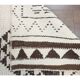 Vintage Turkish Oushak Handmade Wool Cotton White Runner Rug 90x345