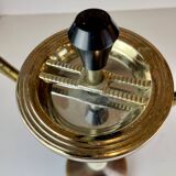 Italian Copper & Brass Ashtray on Foot, 1950s~60's