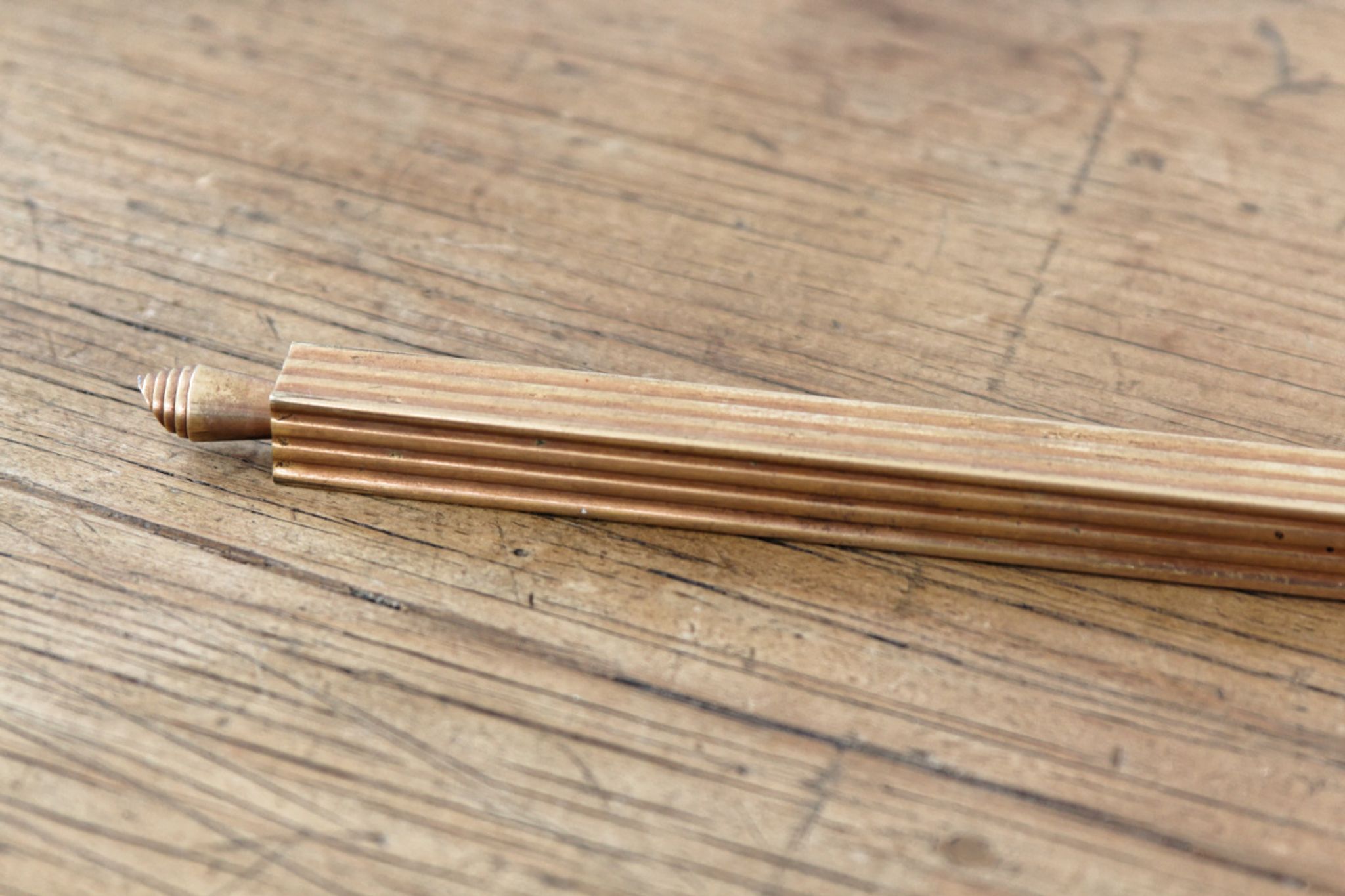 Gold Plated Ruler - Gold Starry