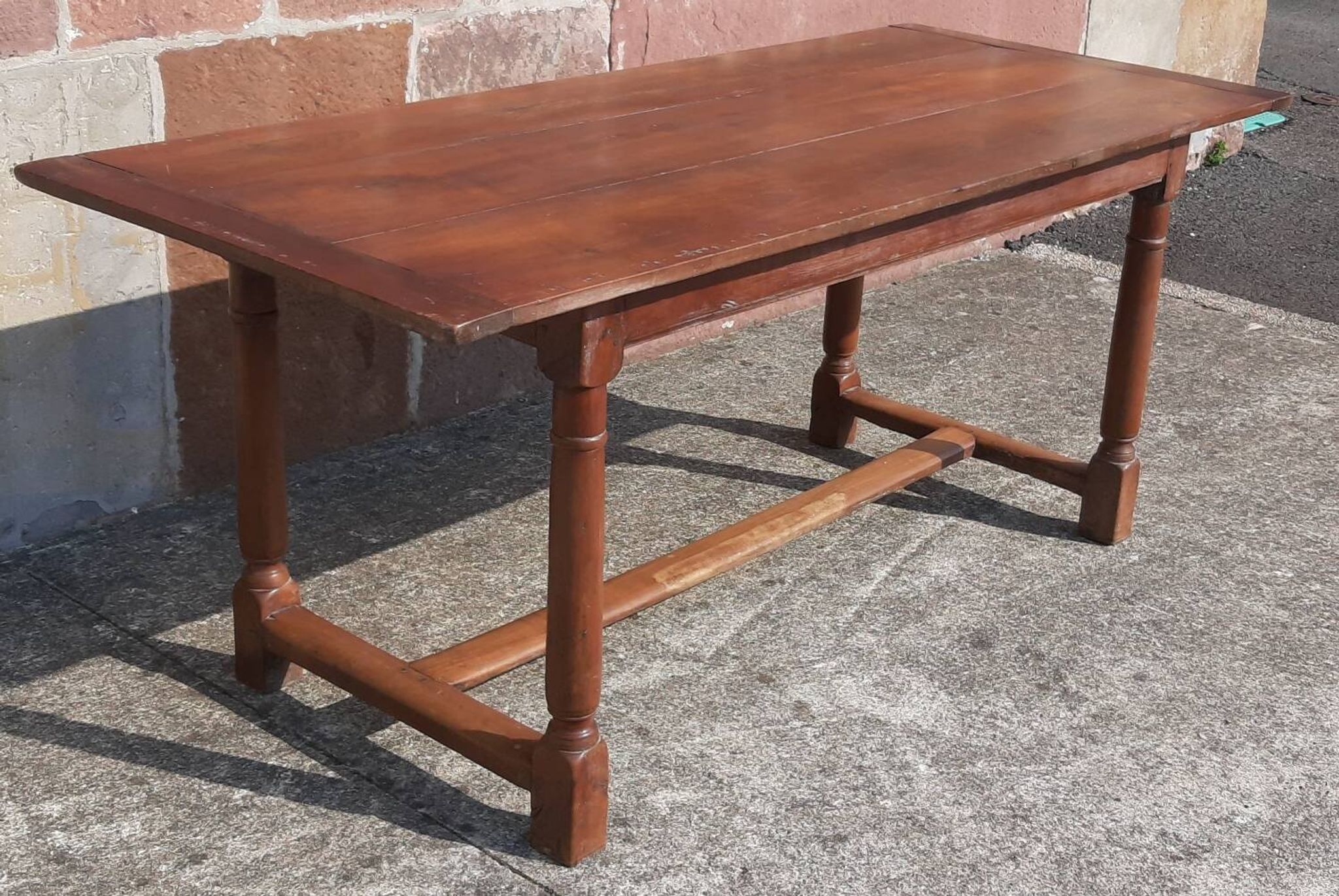 Table de ferme ancienne (175 x 71 cm.)