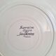 Flat plates Digoin Sarreguemines Model Loraine