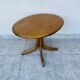 Table basse oval en teck