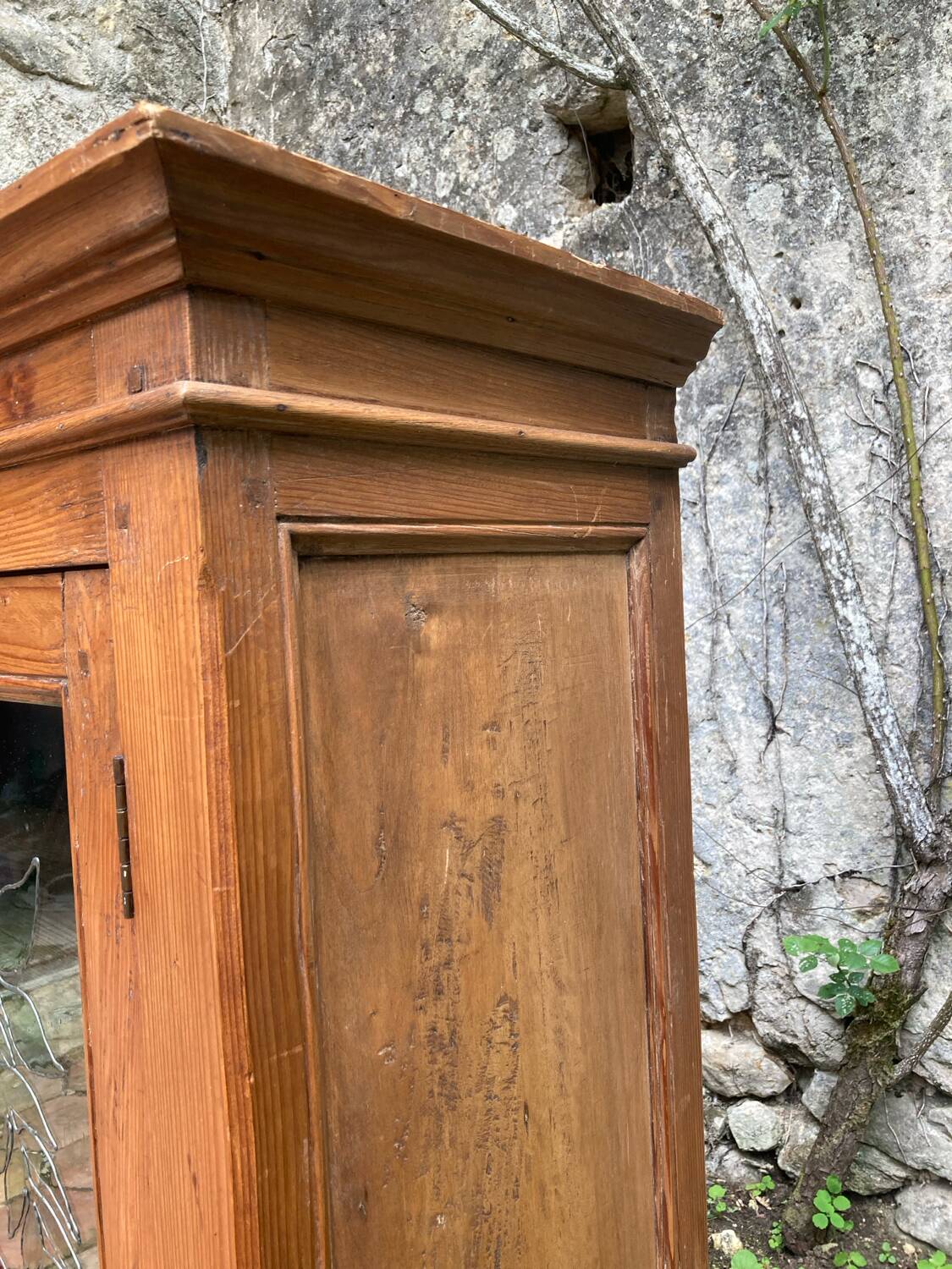Vintage solid pine dresser