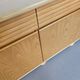 Wood / bamboo / rattan sideboard Roberti Rattan 1970s stunning condition