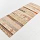 Cream Beige Turkish Vintage Runner Rug, 80x224Cm