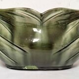 Old art nouveau earthenware planter