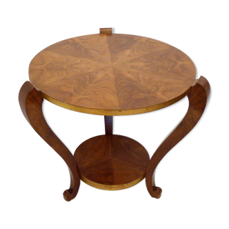 Art deco tripod coffee table