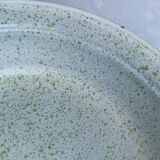 Old speckled plate