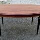 Table ovale de style Louis XVI années 70