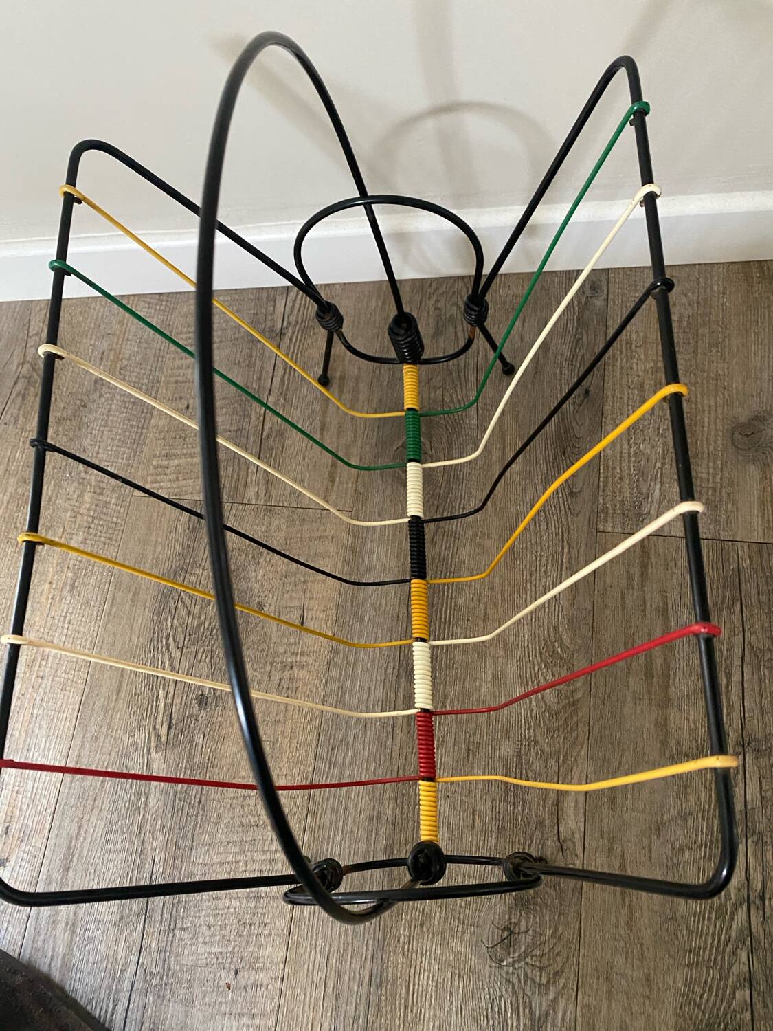 Vintage magazine holder