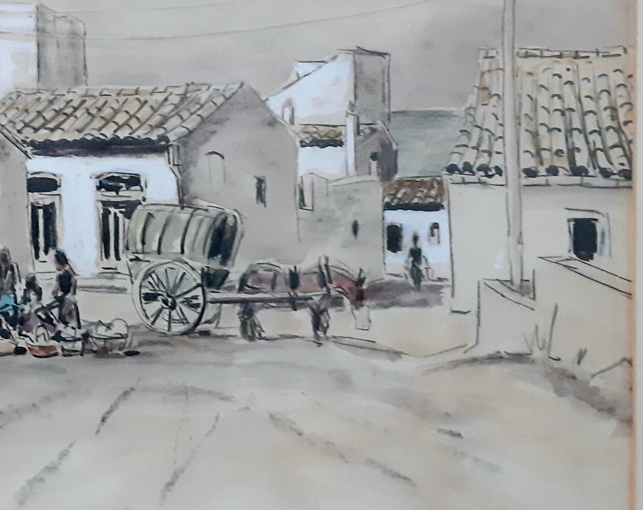 Watercolour by Paul Decrind