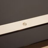 Art Deco Bauhaus Side Table in Black Lacquer & Chrome, Austria, 1920s