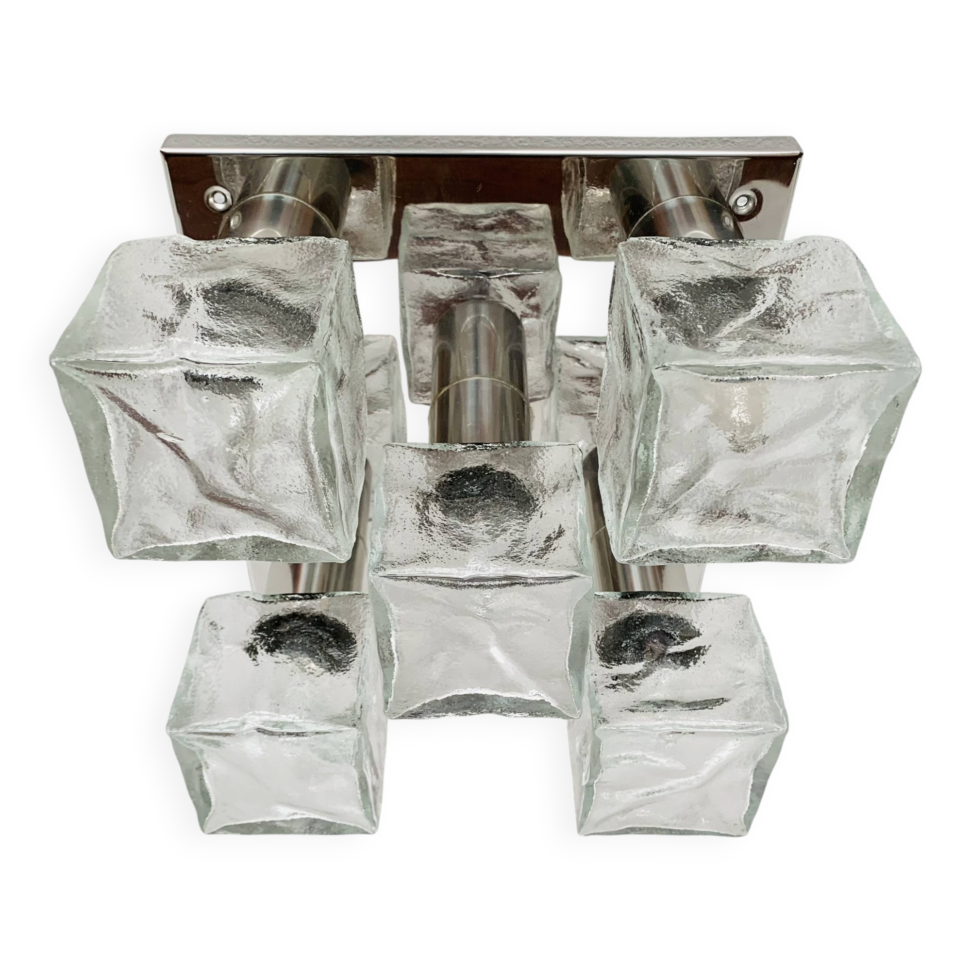 Ice Cube Flush Light by J.T. Kalmar