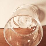 Set 11 glasses blown crystal 1970