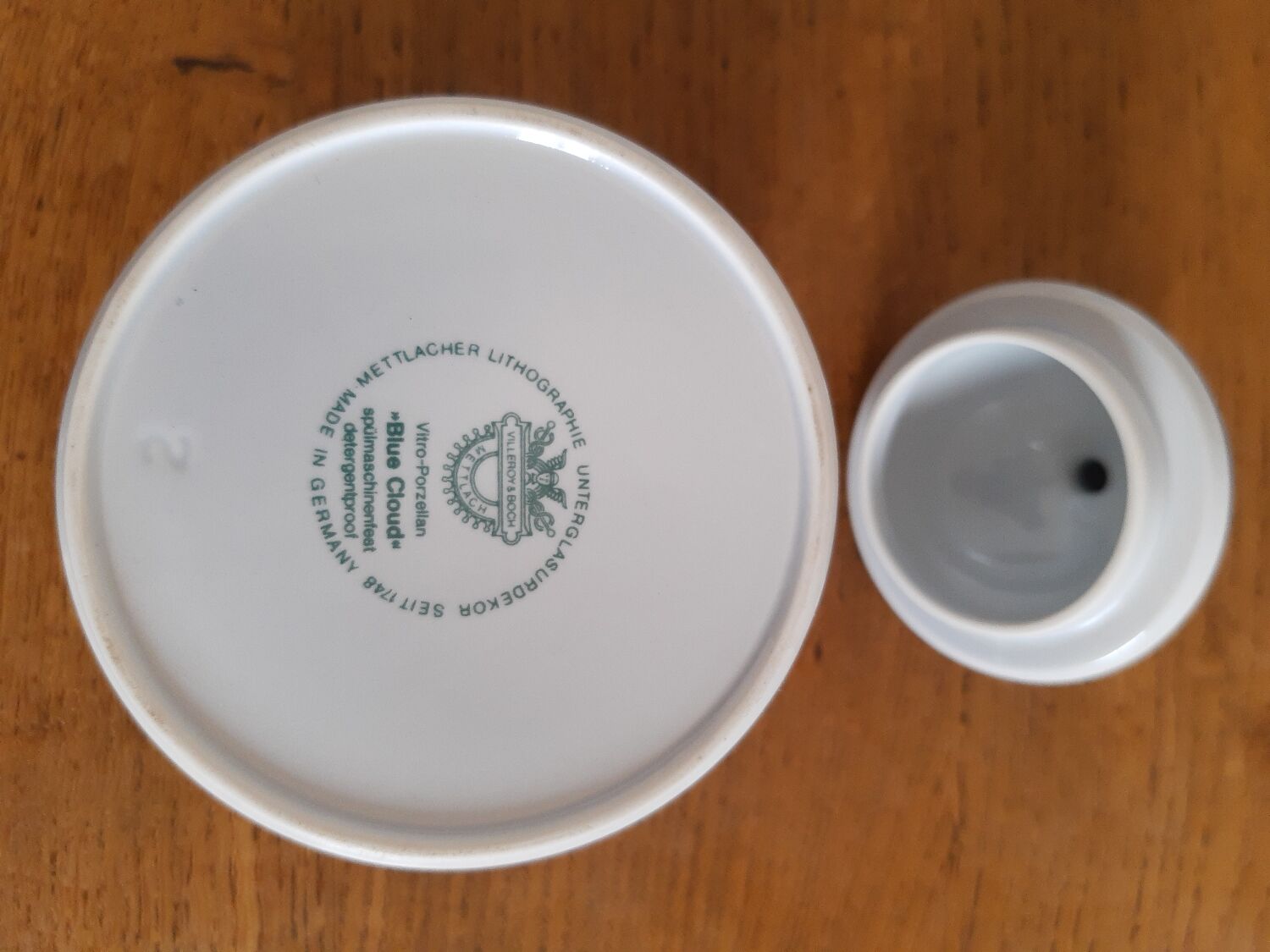 Service à café vintage BlueCloud Villeroy et Boch