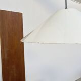 Lita 6047 White Pendant Light – Ø50 – 80s French Industrial Design