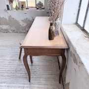 Oak console table from the 1960s.
