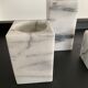 Trio Of marble candle holders from the 70s