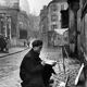 Photographie, "le peintre de montmartre", paris, 1932