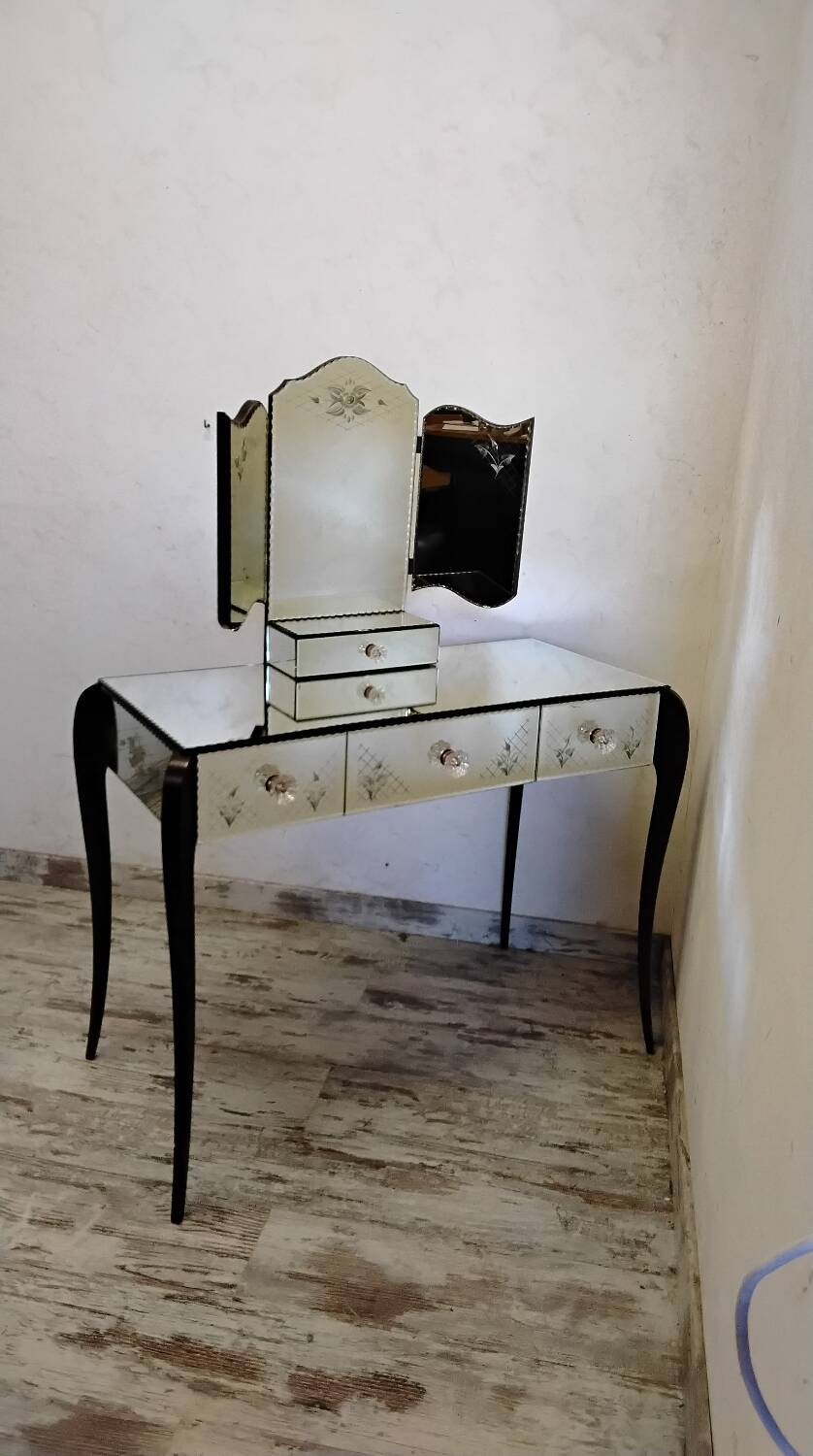 Antique Art Deco Venetian-style dresser